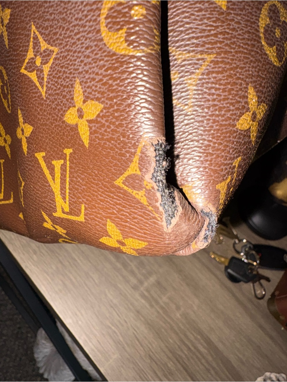 Louis Vuitton Monogram Artsy MM Tote in Brown and Tan- The Real Real with pics - Picture 9 of 13